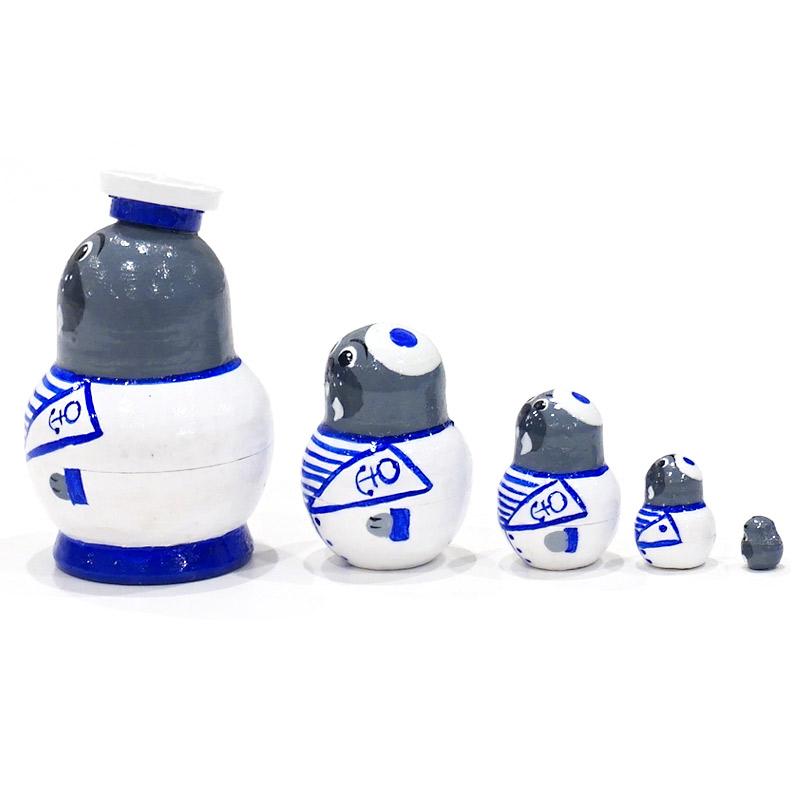 ロシア　ミニマトリョーシカ　アシカ（5P）　MAT-050 |  | 01