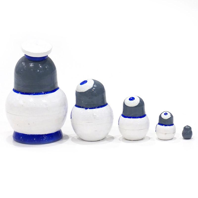 ロシア　ミニマトリョーシカ　アシカ（5P）　MAT-050 |  | 02