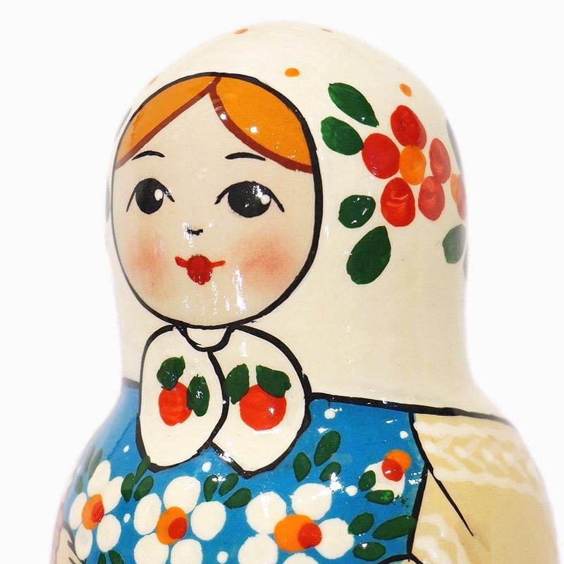 ロシア　セルギエフパサード　マトリョーシカ小（5P）　MAT-076 |  | 03