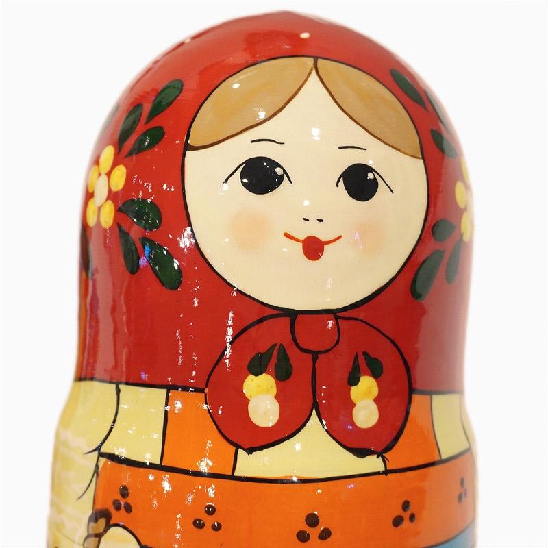 ロシア　セルギエフパサード　マトリョーシカ大（5P）　MAT-077 |  | 03