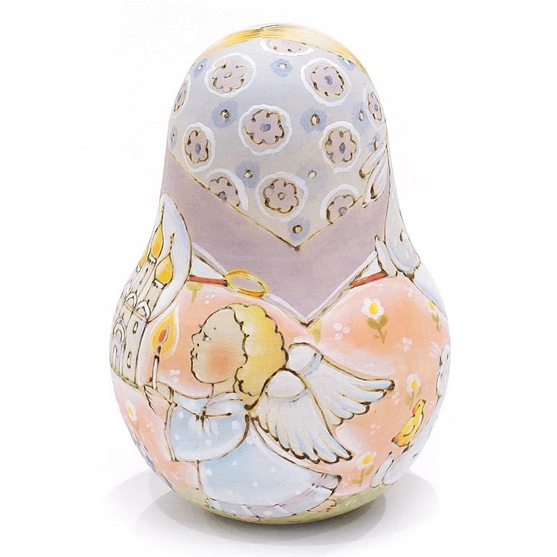 ロシア　イリーナ・ヴァトルーシュキナ作　起き上がりこぼし（女の子）　MAT-097 |  | 04