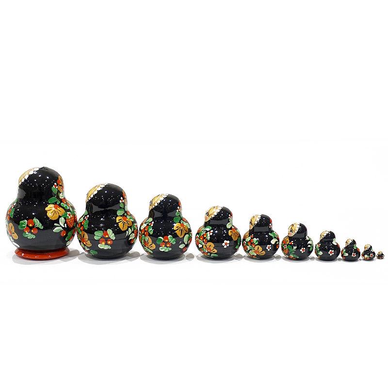 ロシア　ガリーナ・チェーホワ作　ミニマトリョーシカ（10P）　MAT-111 |  | 01