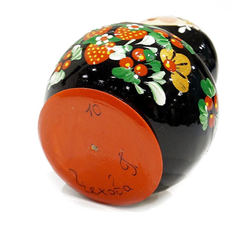 ロシア　ガリーナ・チェーホワ作　ミニマトリョーシカ（10P）　MAT-111 |  | 08