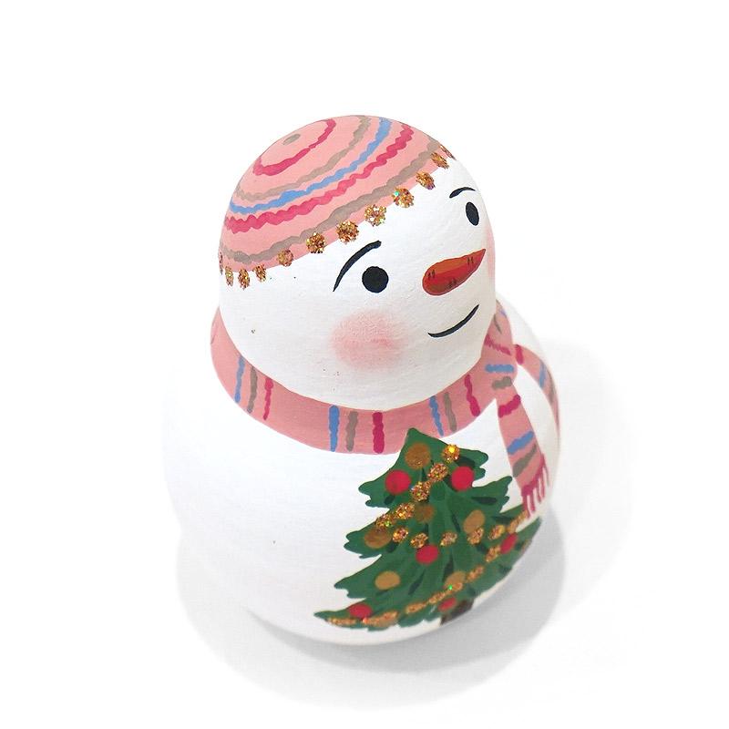 ロシア　オリガ・ロバノワ作　スノーマン起き上がりこぼし　MAT-129 |  | 05