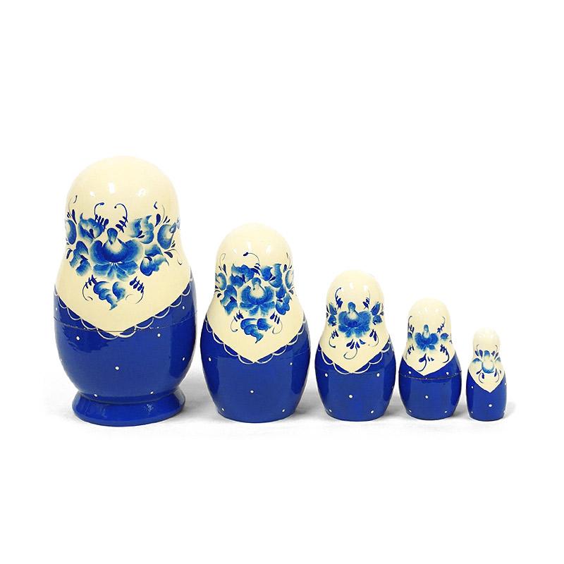 ロシア　キーロフの街のマトリョーシカ（5P）　MAT-130 |  | 01