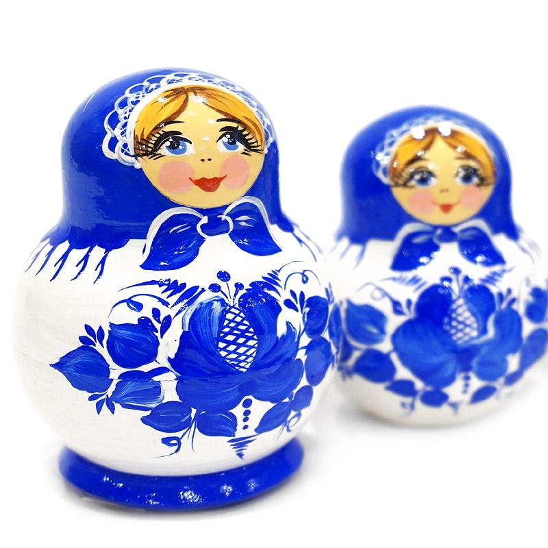 ロシア　ガリーナ・チェーホワ作　ミニマトリョーシカ（10P）　MAT-135 |  | 03