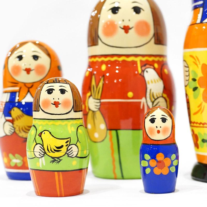 ロシア　セルギエフパサード　マトリョーシカ大（5P）　MAT-150 |  | 03
