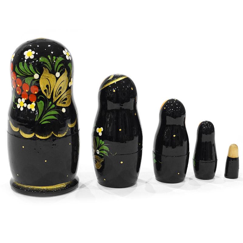 ロシア　キーロフの街のマトリョーシカ（5P）　MAT-156 |  | 01