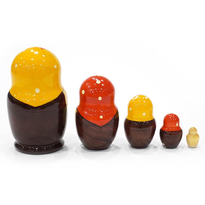 ロシア　キーロフの街のマトリョーシカ（5P）　MAT-158 |  | 02