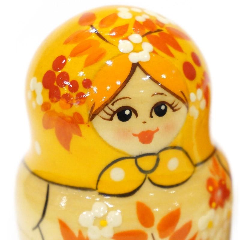 ロシア　キーロフの街のマトリョーシカ（5P）　MAT-158 |  | 03