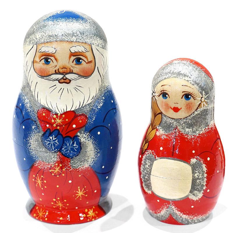 ロシア　キーロフ サンタ マトリョーシカ（5P） MAT-174 |  | 03