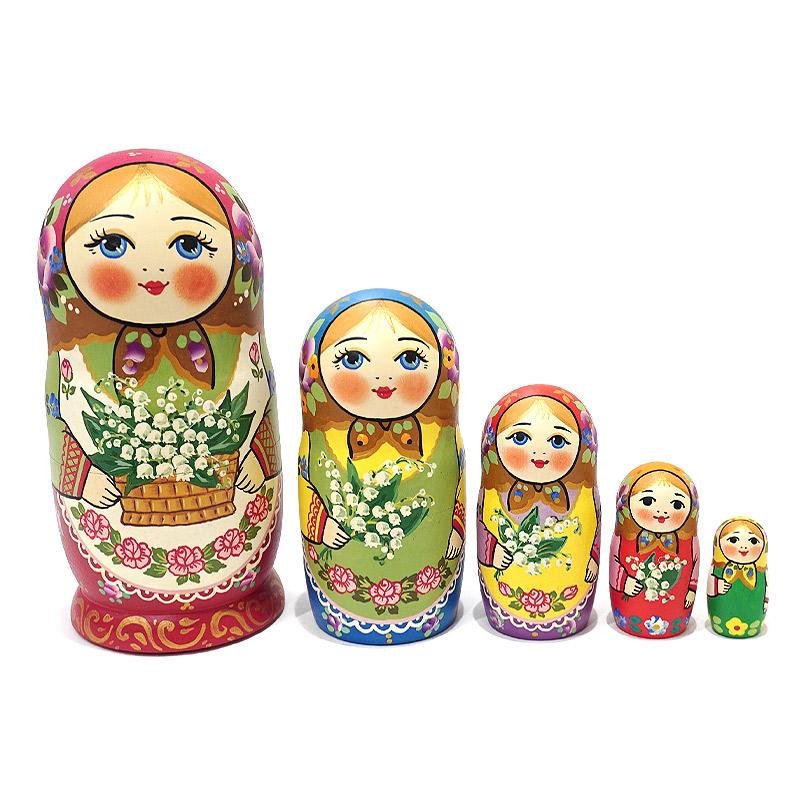 ロシア　ナジェジダ・イワンツォワ作　マトリョーシカ大（5P） MAT-187 |  | 01