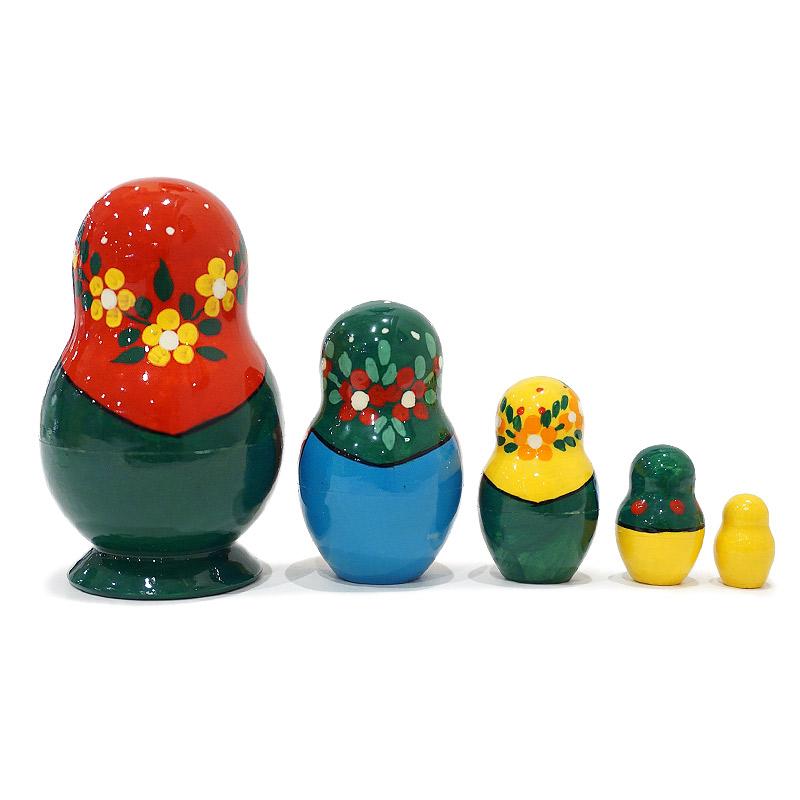 ロシア　セルギエフパサード　マトリョーシカ小（5P）　MAT-191 |  | 01