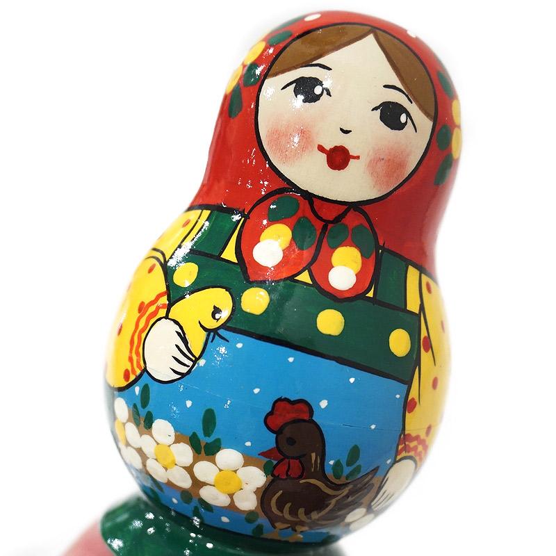 ロシア　セルギエフパサード　マトリョーシカ小（5P）　MAT-191 |  | 02