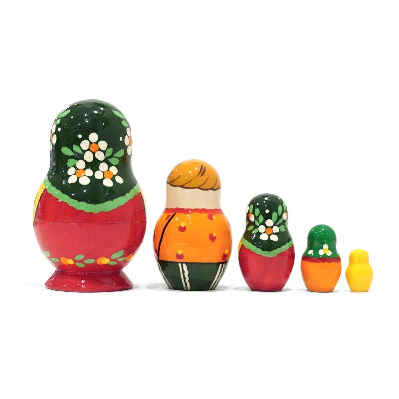 ロシア　セルギエフパサード　マトリョーシカ小（5P）　MAT-192 |  | 01