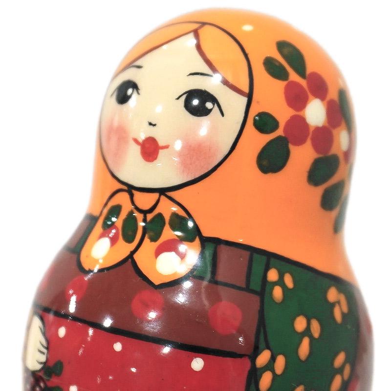 ロシア　セルギエフパサード　マトリョーシカ小（5P）　MAT-193 |  | 02