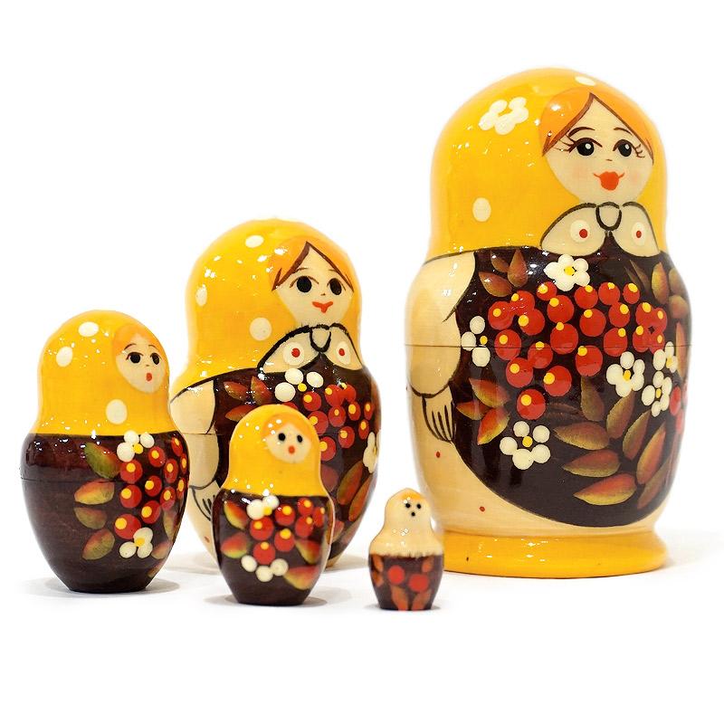 ロシア　キーロフ　マトリョーシカ（5P）　MAT-194 |  | 02