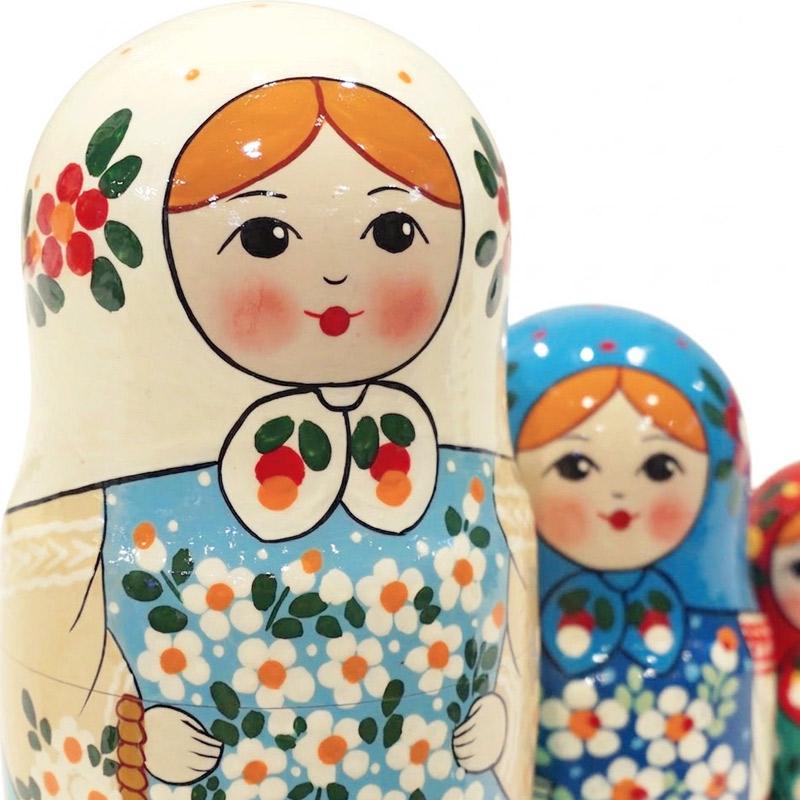 ロシア　セルギエフパサード　マトリョーシカ大（5P）　MAT-202 |  | 02