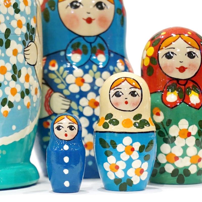 ロシア　セルギエフパサード　マトリョーシカ大（5P）　MAT-202 |  | 03