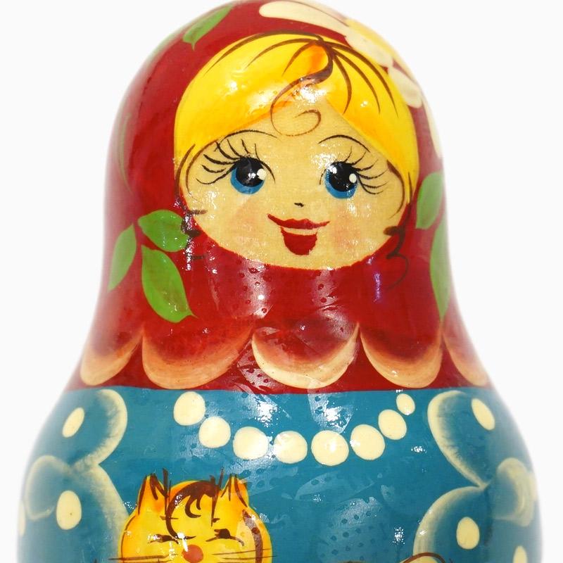 ロシア　起き上がりこぼし/ネコ　MAT-208 |  | 03