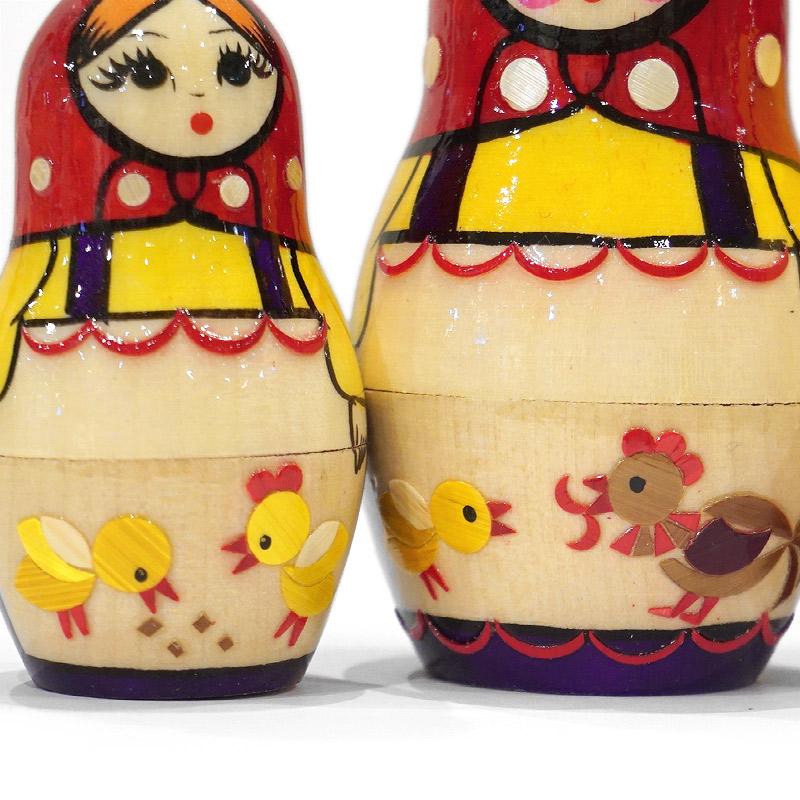 ロシア　ノリーンスク　マトリョーシカ（6P）　MAT-211 |  | 04