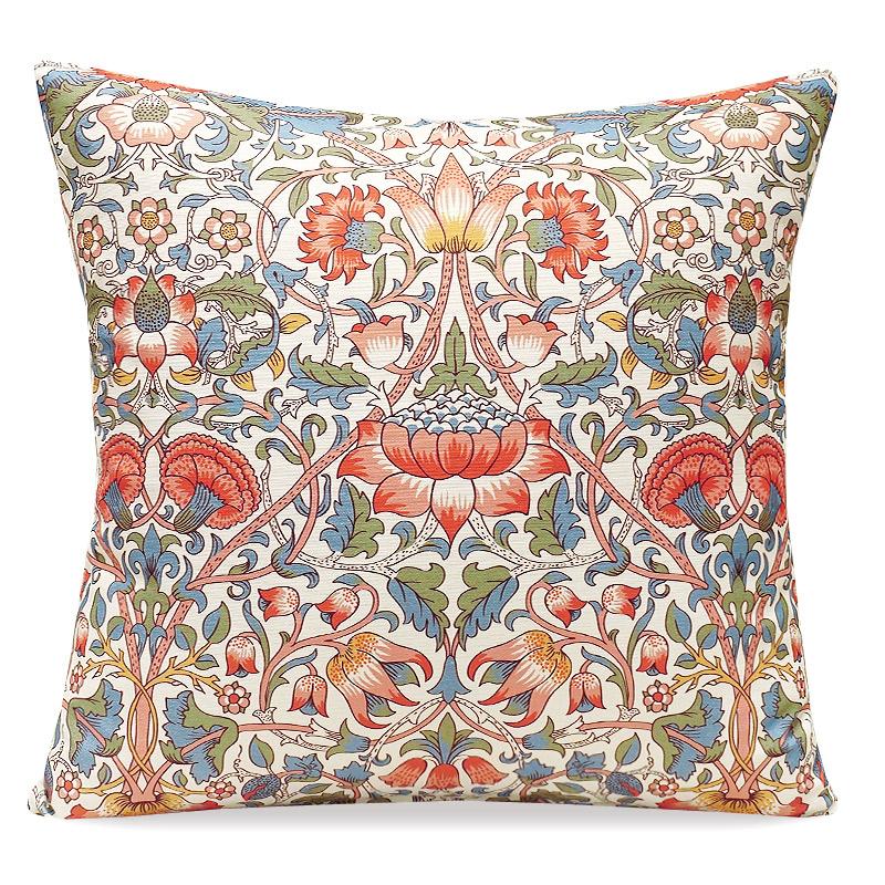 Morris Collection クッションカバー（45cm） ロウデン/ホワイト MCC-LDWT | 