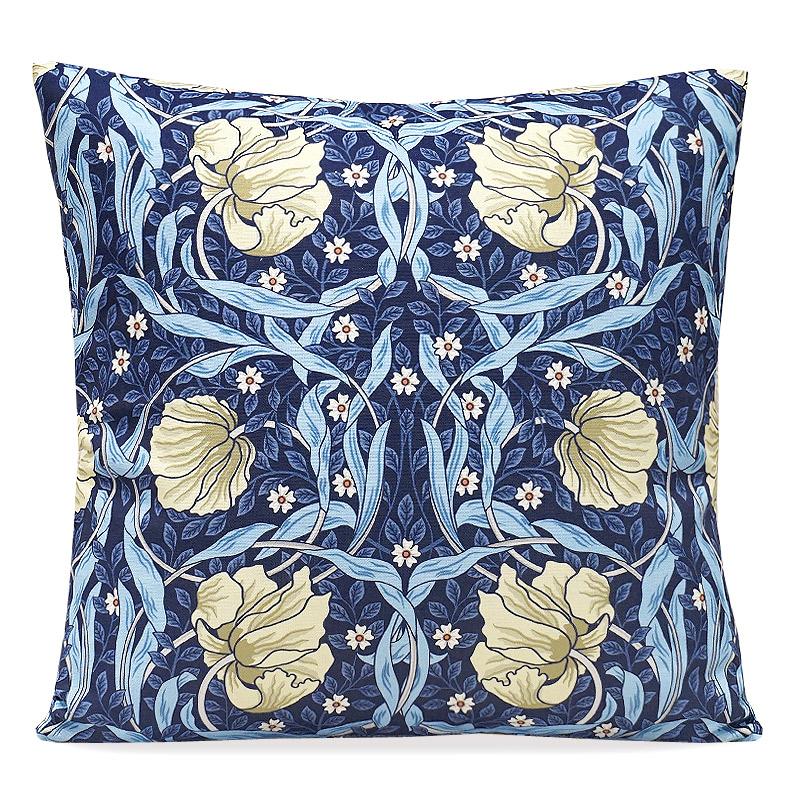 Morris Collection クッションカバー（45cm） ピンパーネル/ネイビー MCC-PPNV | 