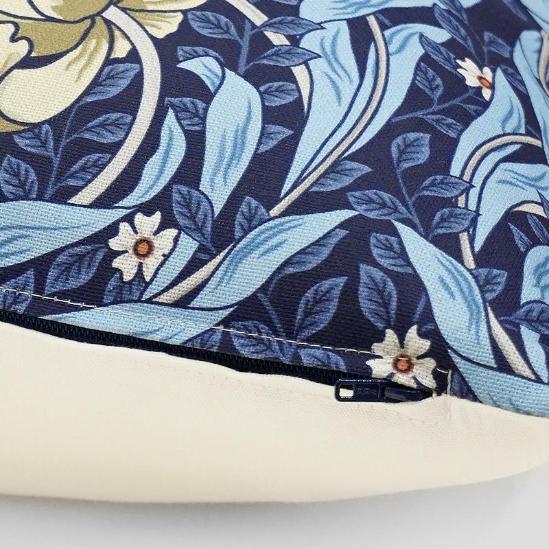 Morris Collection クッションカバー（45cm） ピンパーネル/ネイビー MCC-PPNV |  | 02