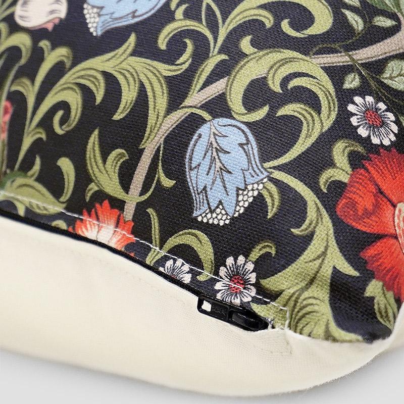 Morris Collection クッションカバー（45cm） シスル/ブラック MCC-THBK |  | 02