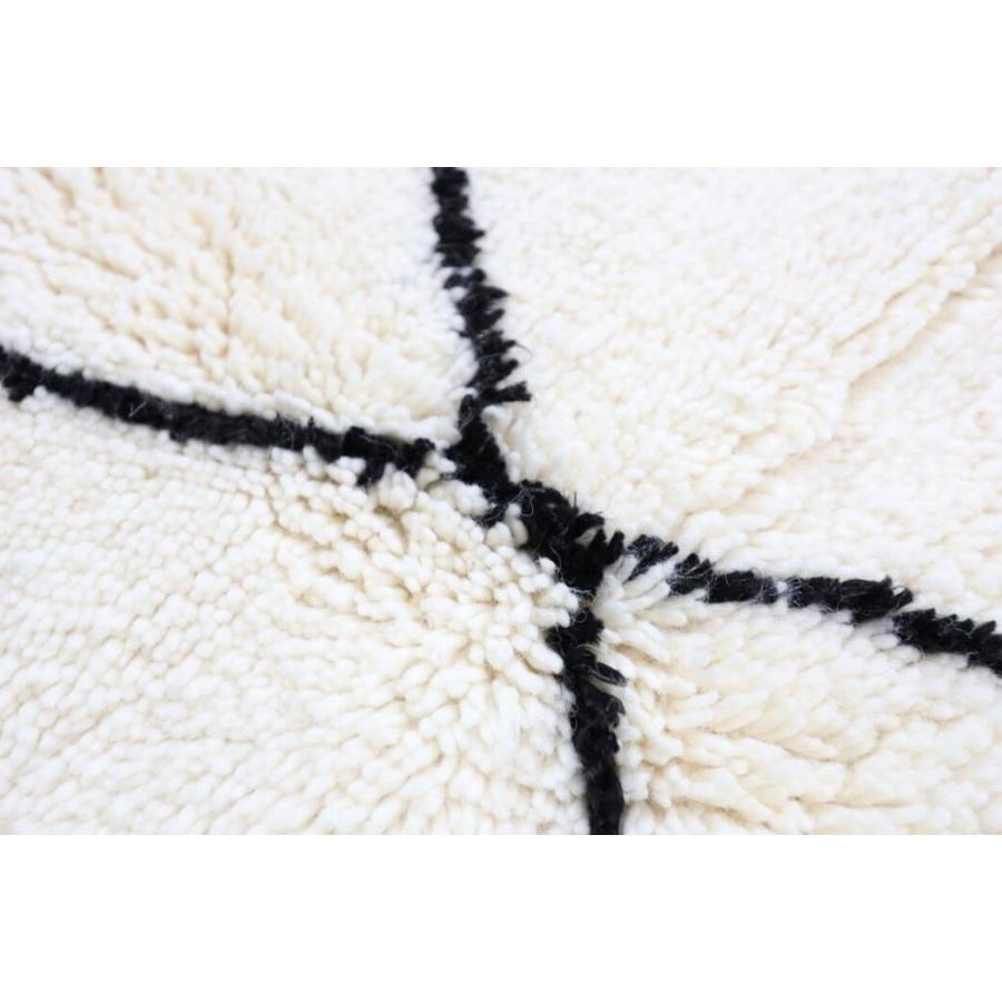 モロッコ手織り絨毯　ベニワレン（Beni Ouarain）　173ｘ123cm　MRB180-01 |  | 07