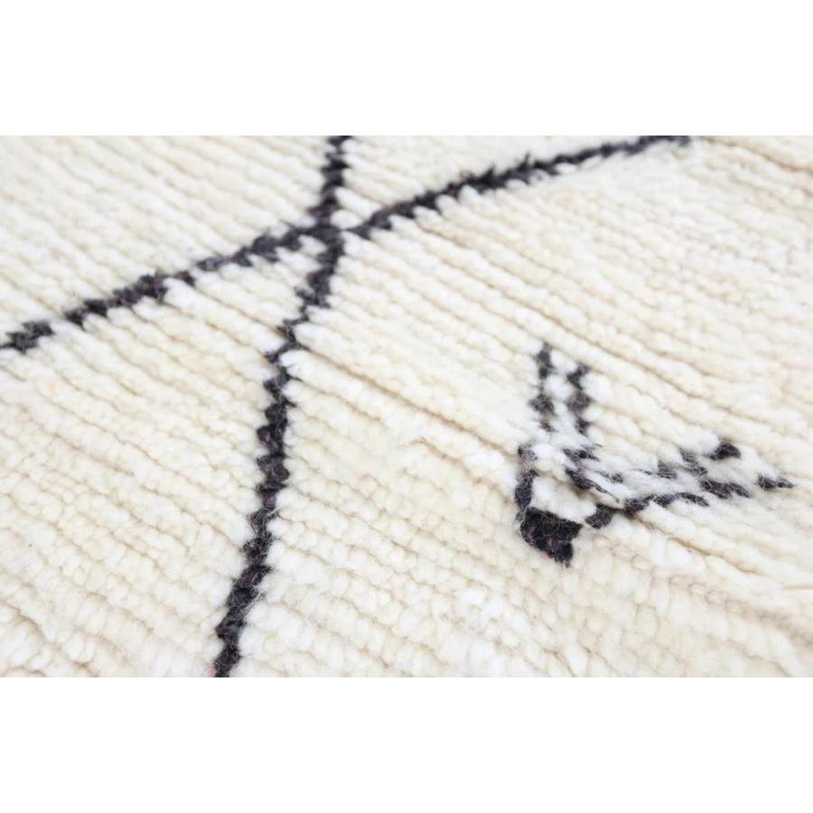 モロッコ手織り絨毯　ベニワレン（Beni Ouarain）　205ｘ130cm　MRB200-01 |  | 06