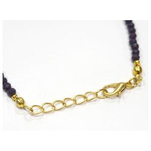 【メール便ＯＫ】ナザールボンジュウ　ビーズブレスレット　N-B13449PP　パープル |  | 03