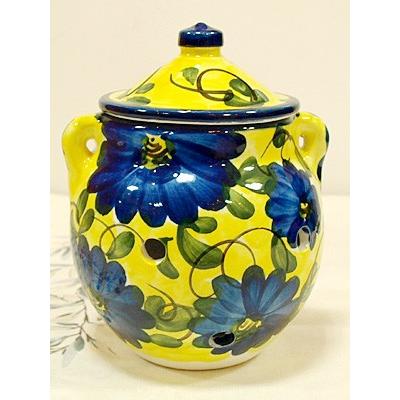 スペイン陶器 SP-102AA ガーリックポット にんにく入れ にんにく壷 |  | 01