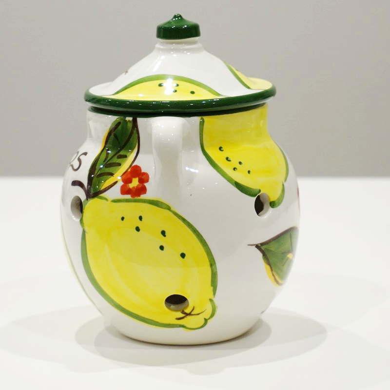 スペイン陶器 ガーリックポット にんにく入れ にんにく壷 SP-102LIM |  | 01