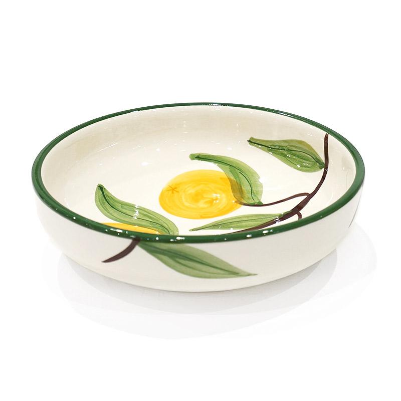 スペイン陶器 SP-19FN ボウル大/オレンジ柄 | 