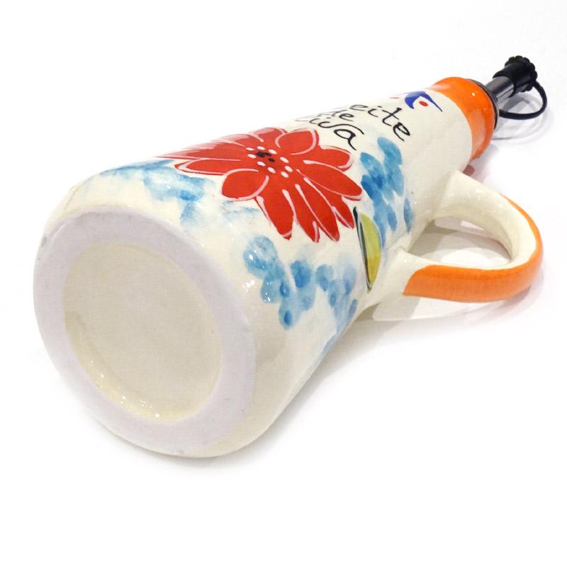 スペイン陶器 SP-2058M オリーブオイル差し オリーブオイル入れ（大） |  | 03