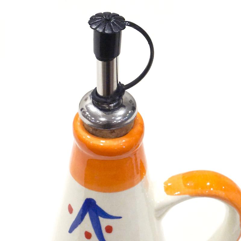 スペイン陶器 SP-2058M オリーブオイル差し オリーブオイル入れ（大） |  | 06