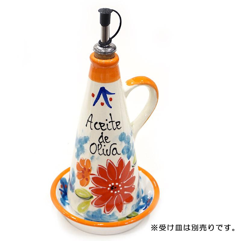 スペイン陶器 SP-2058M オリーブオイル差し オリーブオイル入れ（大） |  | 08