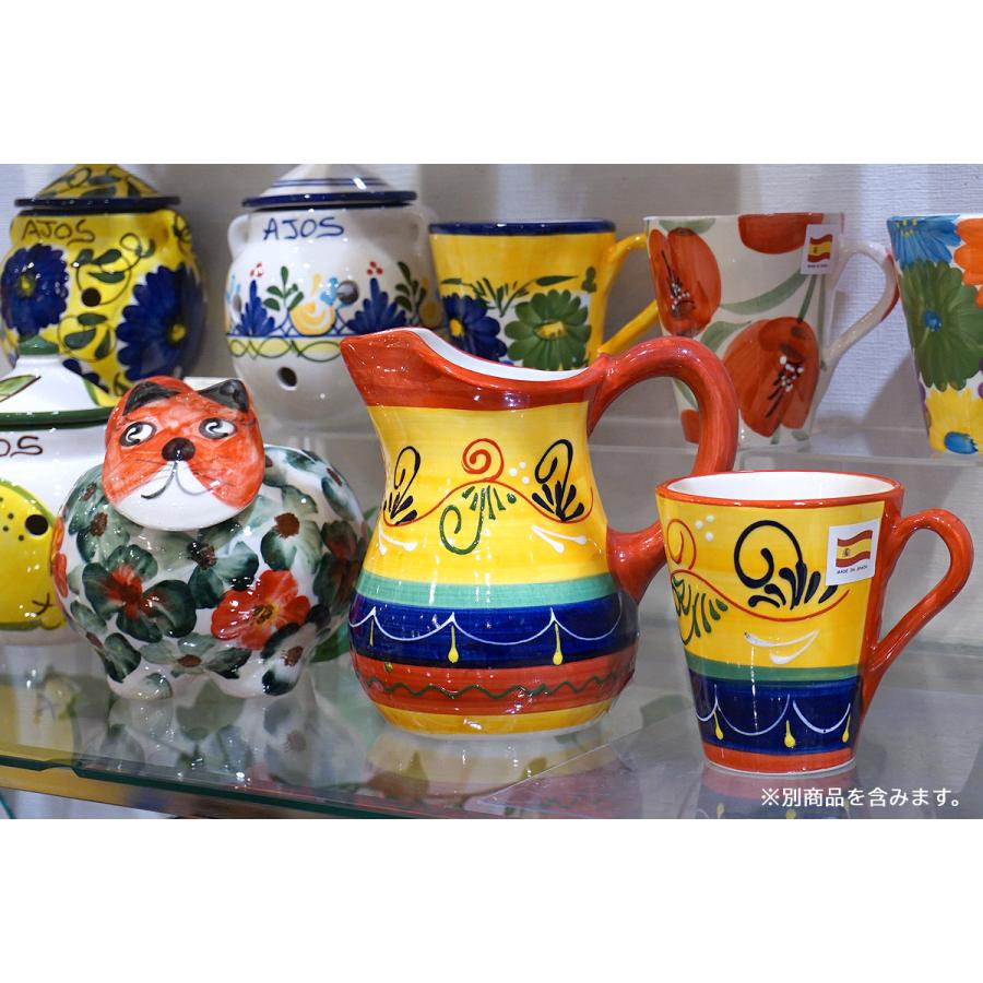 スペイン陶器　SP-44RN　水差し/ピッチャー大 |  | 04