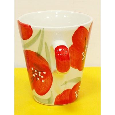 スペイン陶器 SP-49APH マグカップ 赤いポピー |  | 01