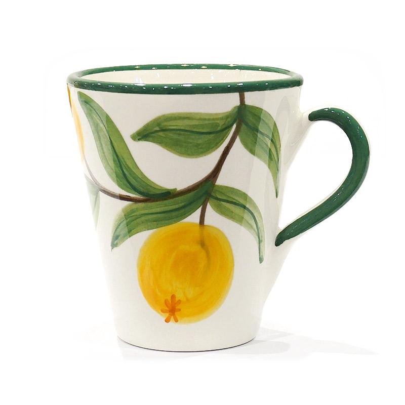 スペイン陶器　SP-49FN　マグカップ/オレンジ柄 | 