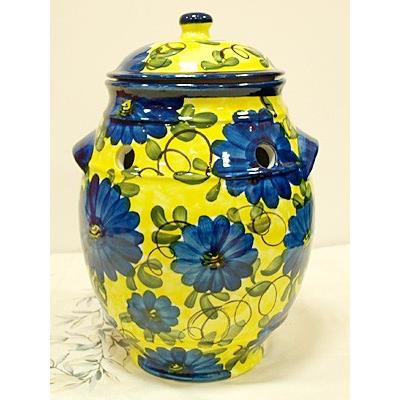 スペイン陶器 SP-AA-P ベジタブルポット 野菜ストッカー : 輸入雑貨