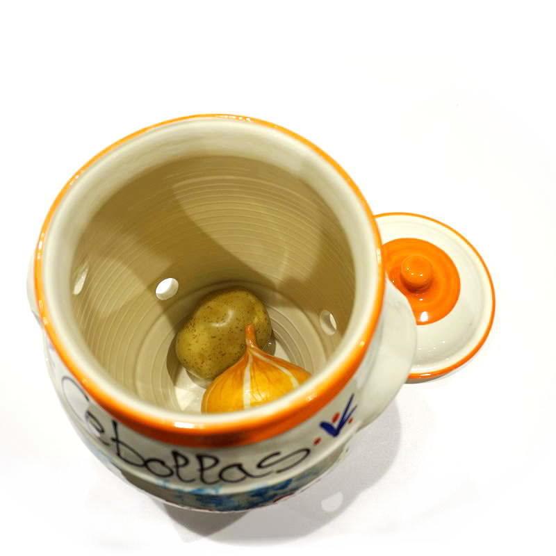 スペイン陶器 ベジタブルポット 野菜ストッカー SP-M-C |  | 05