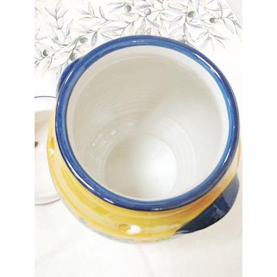 スペイン陶器 SP-N-P ベジタブルポット 野菜ストッカー : 輸入雑貨