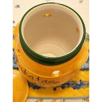 スペイン陶器 SP-O-P ベジタブルポット 野菜ストッカー : 輸入雑貨