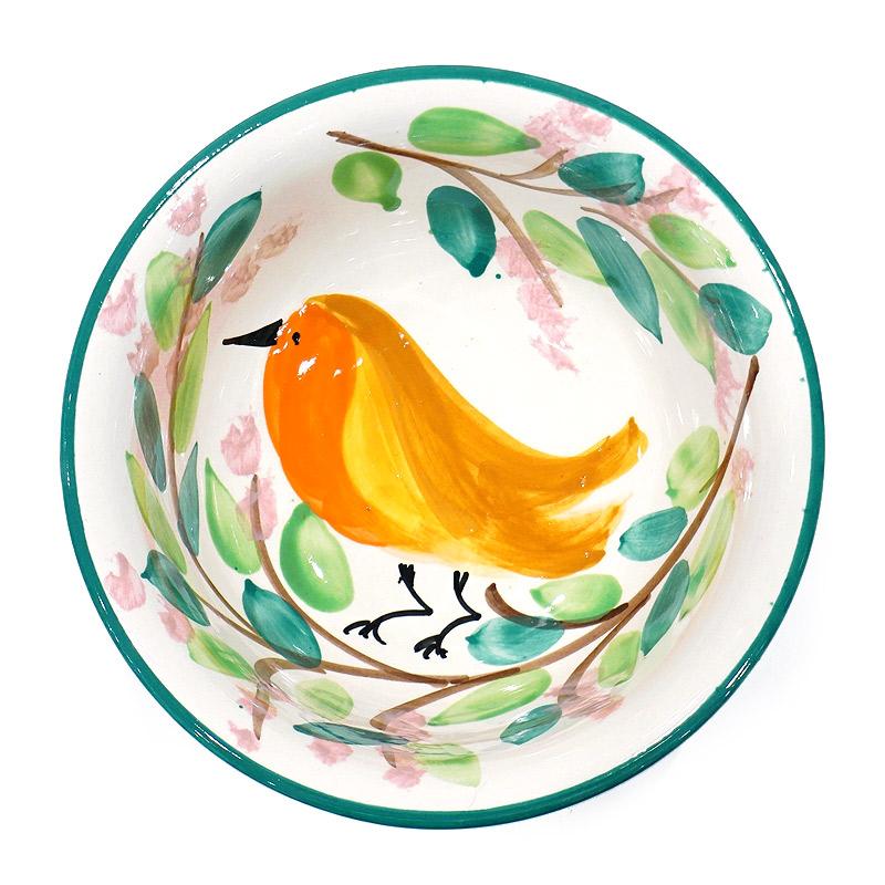 スペイン陶器 SPL-BW4603BD ボウル 大 バード |  | 02