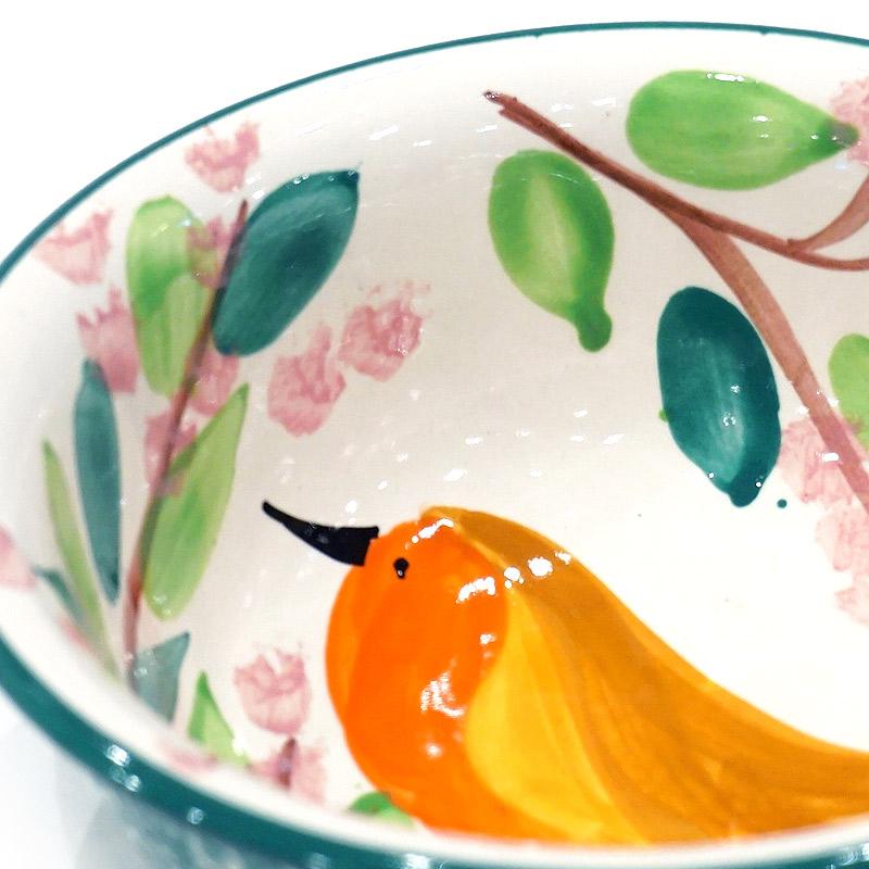 スペイン陶器 SPL-BW4603BD ボウル 大 バード |  | 03