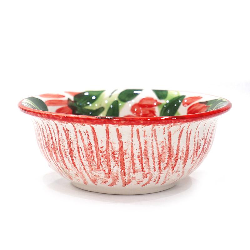 スペイン陶器 SPL-BW4603FL ボウル 大 フラワー |  | 04