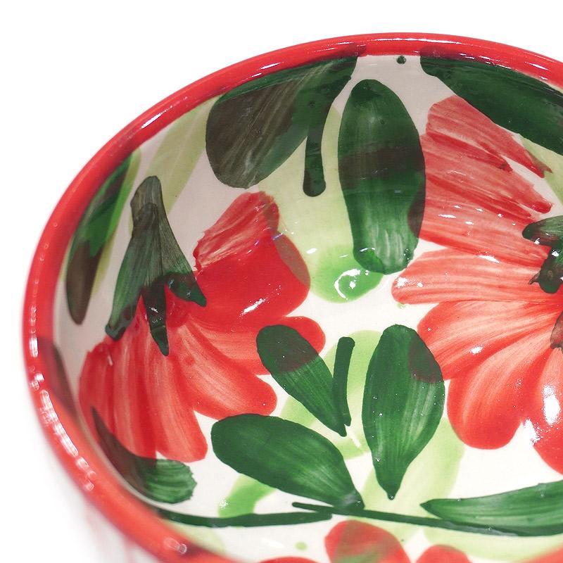 スペイン陶器 SPL-BW4607FL ボウル 小 フラワー |  | 01