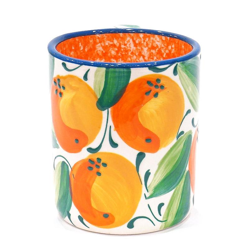 スペイン陶器 SPL-MG4608OR ストレートマグ オレンジ |  | 01